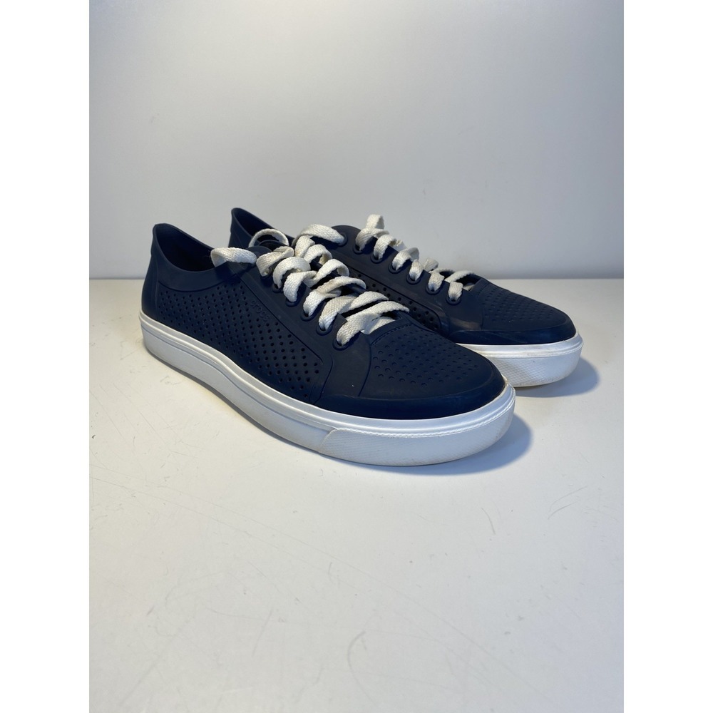 Crocs Citilane Roka Court Men's Size 8 Blue Casual Shoes